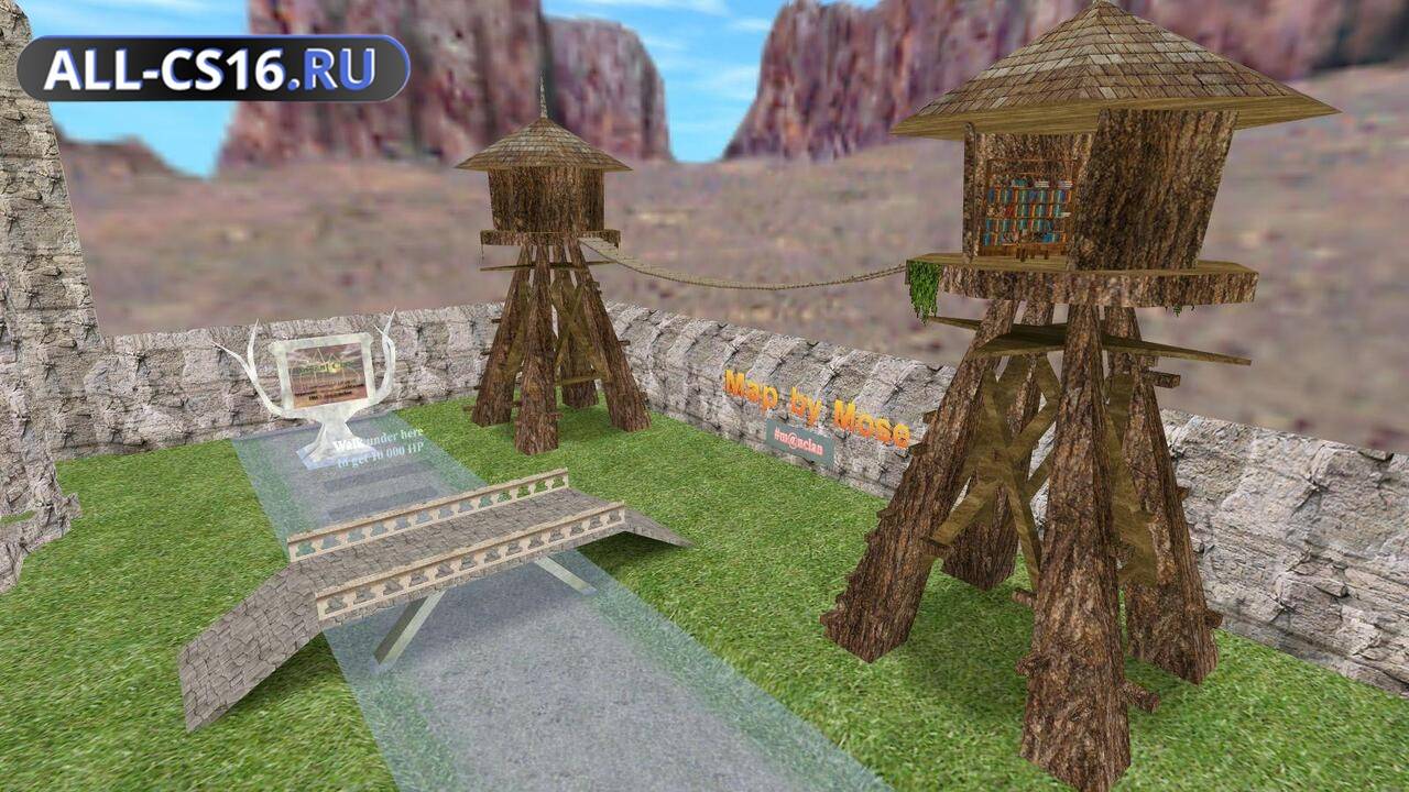 Карта «kz_man_temple» для CS 1.6 для CS 1.6