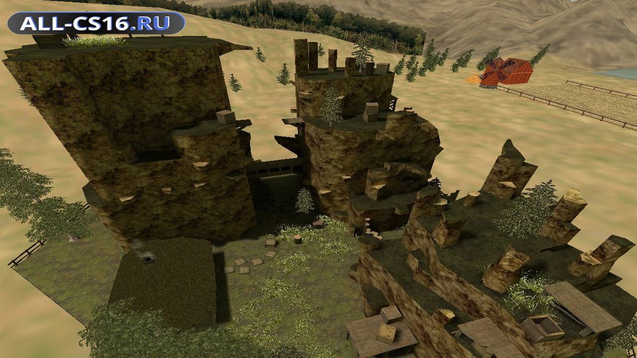 Карта «kz_monte» для CS 1.6 для CS 1.6