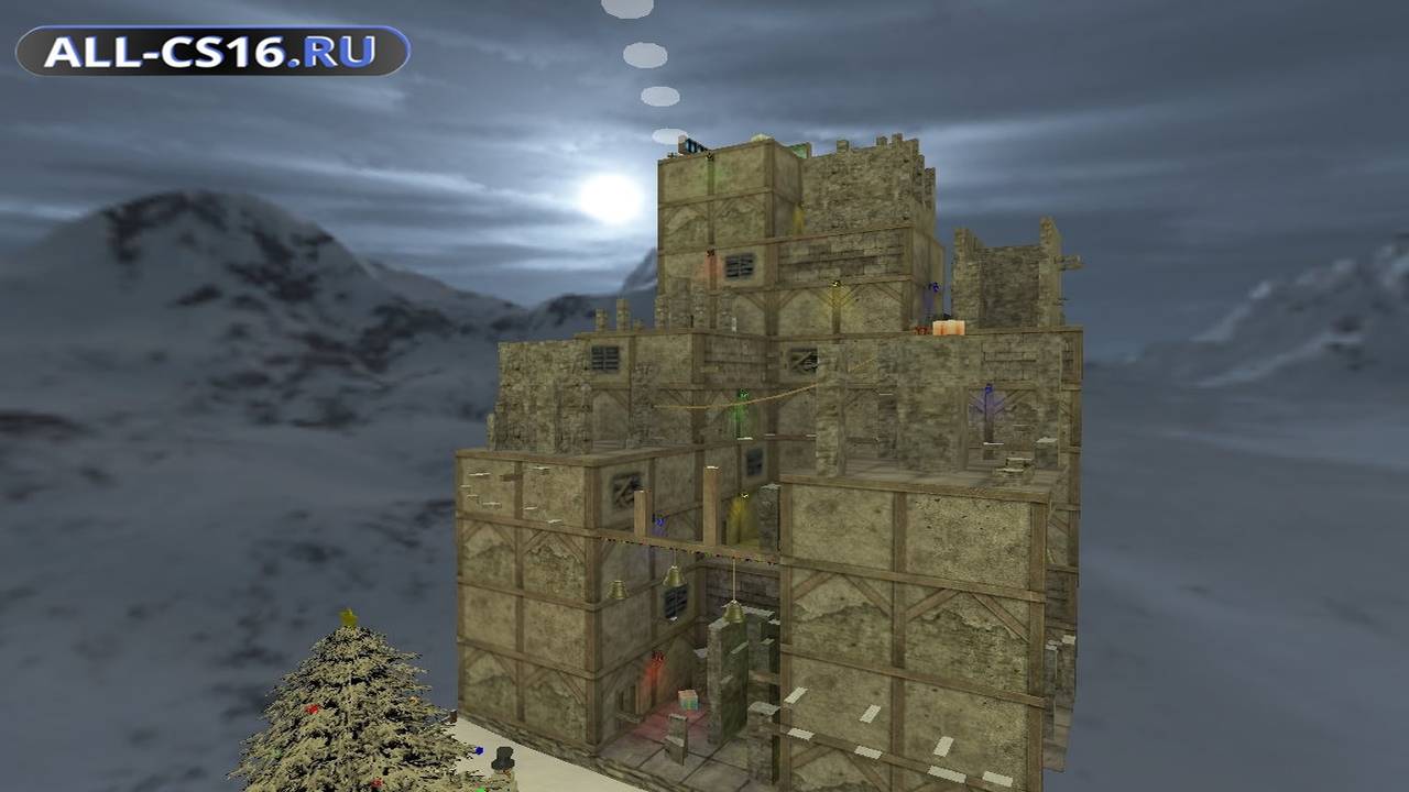 Карта «kz_navidad» для CS 1.6 для CS 1.6