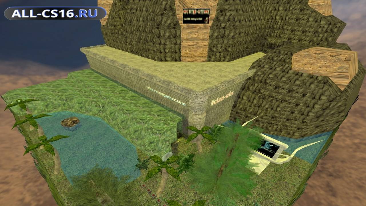 Карта «kz_nbs_greatwall» для CS 1.6 для CS 1.6