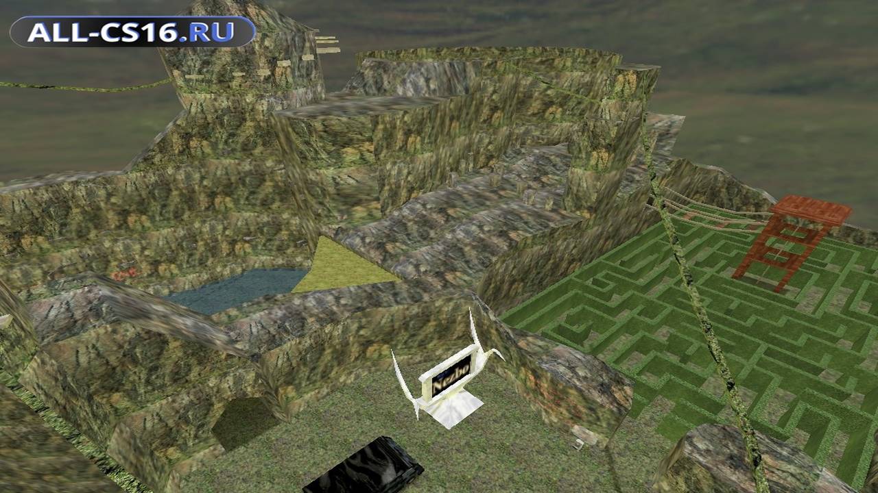 Карта «kz_rang_maze» для CS 1.6 для CS 1.6