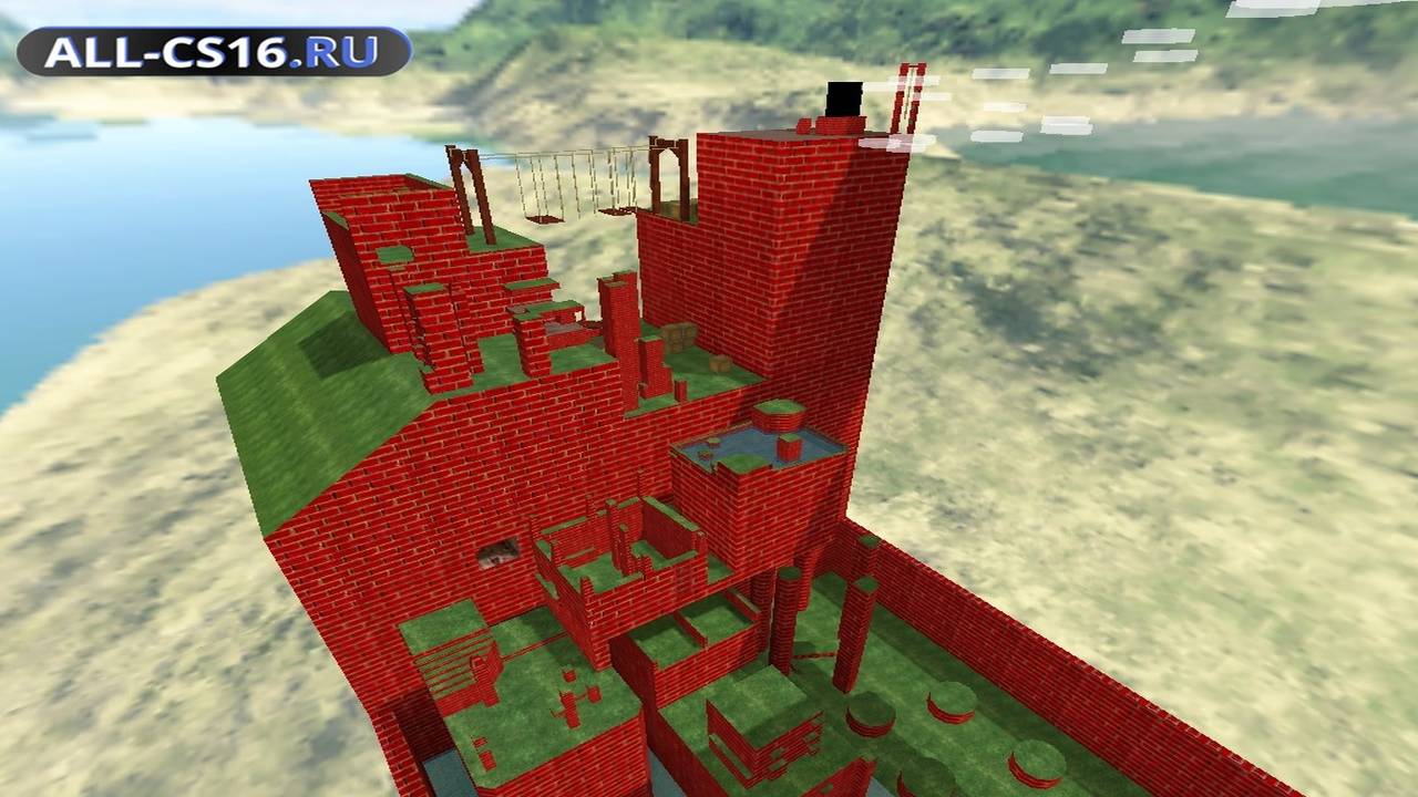 Карта «kz_redbrickworld» для CS 1.6 для CS 1.6
