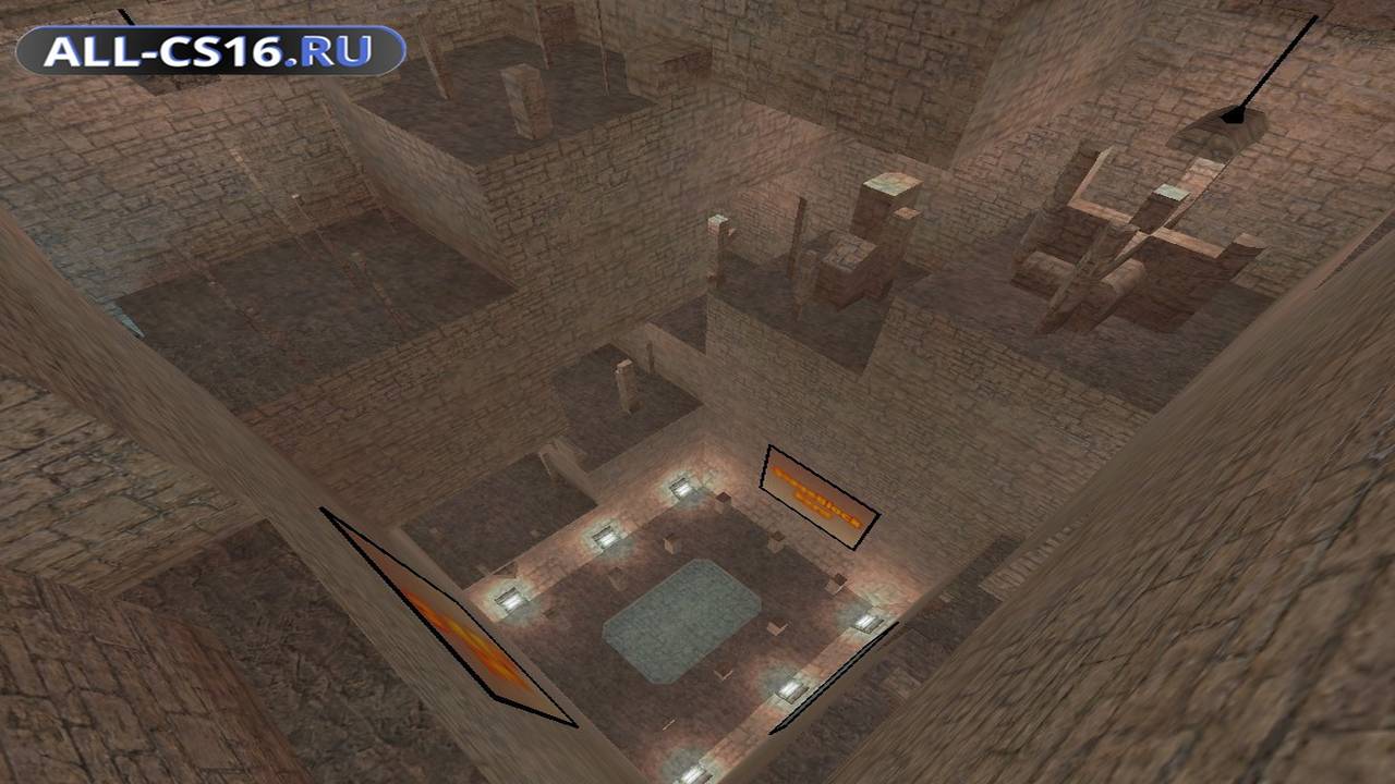 Карта «kz_stoneblock» для CS 1.6 для CS 1.6