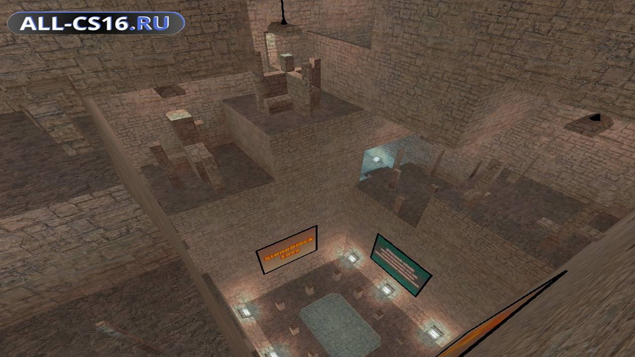 Карта «kz_stoneblock_ez» для CS 1.6 для CS 1.6