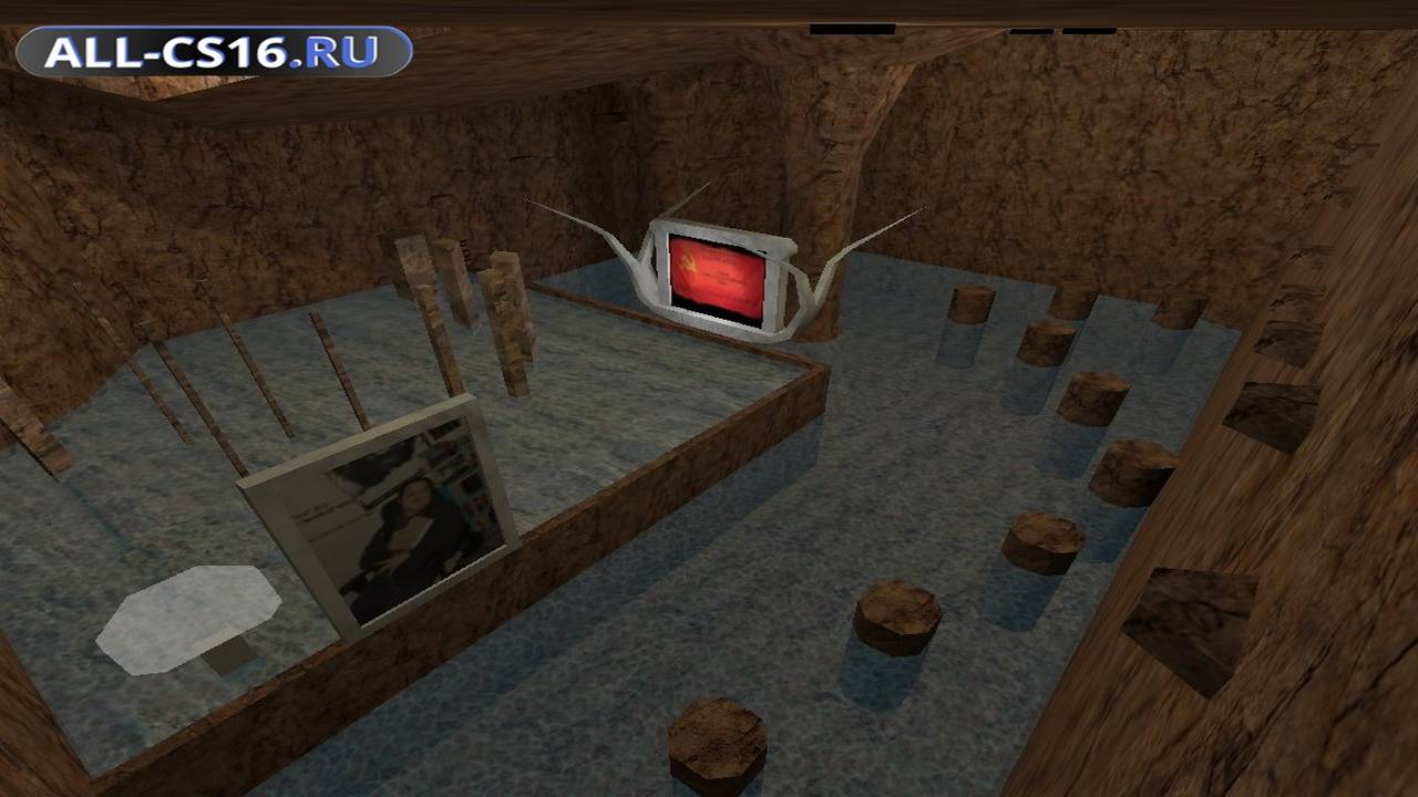 Карта «kz_wsp_caves» для CS 1.6 для CS 1.6