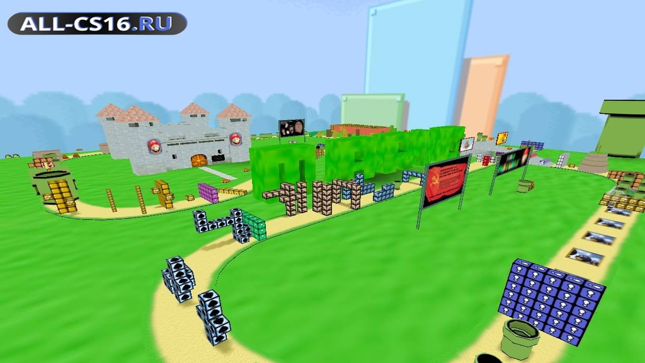 Карта «kz_wsp_marioland» для CS 1.6 для CS 1.6