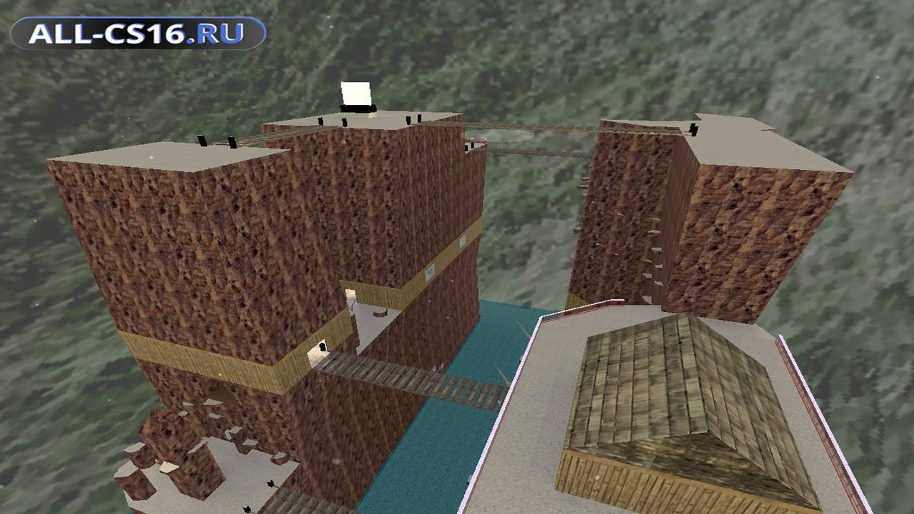 Карта «kz_wsp_snowbeach» для CS 1.6 для CS 1.6