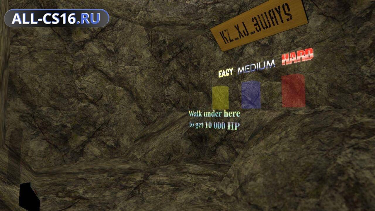 Карта «kz_xj_3ways» для CS 1.6 для CS 1.6