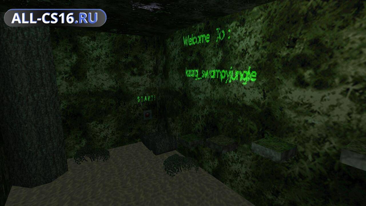 Карта «kzarg_swampyjungle» для CS 1.6 для CS 1.6