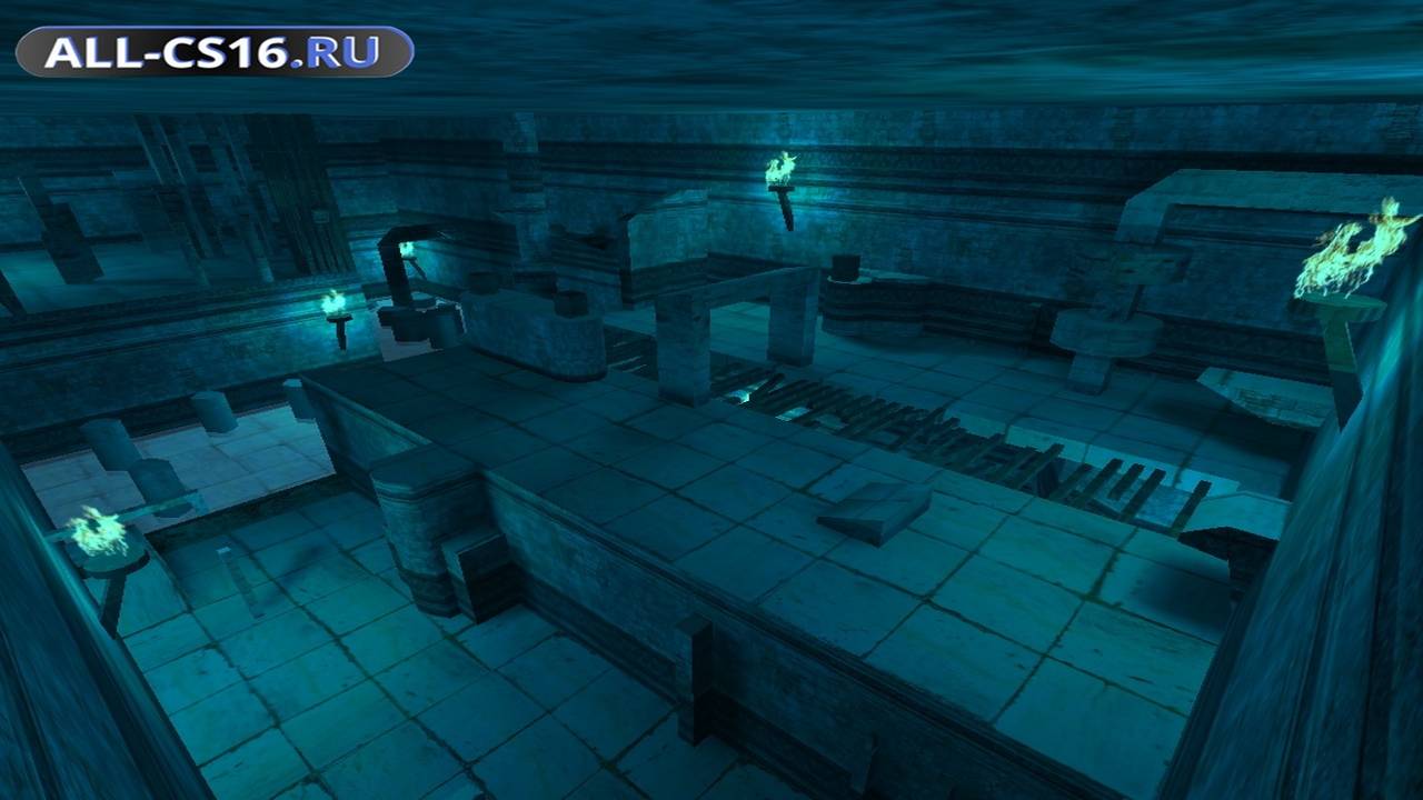 Карта «kzblt_dx_blueshadow» для CS 1.6 для CS 1.6