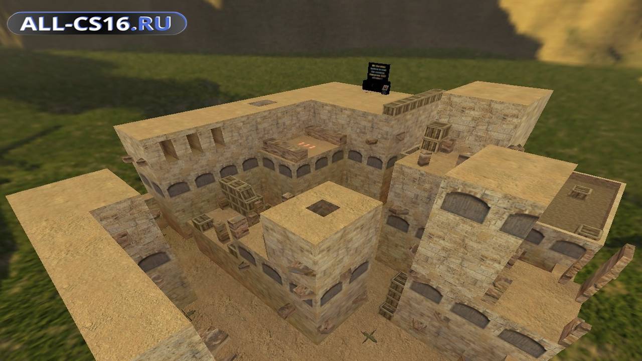 Карта «kzbr_dust_ez» для CS 1.6 для CS 1.6