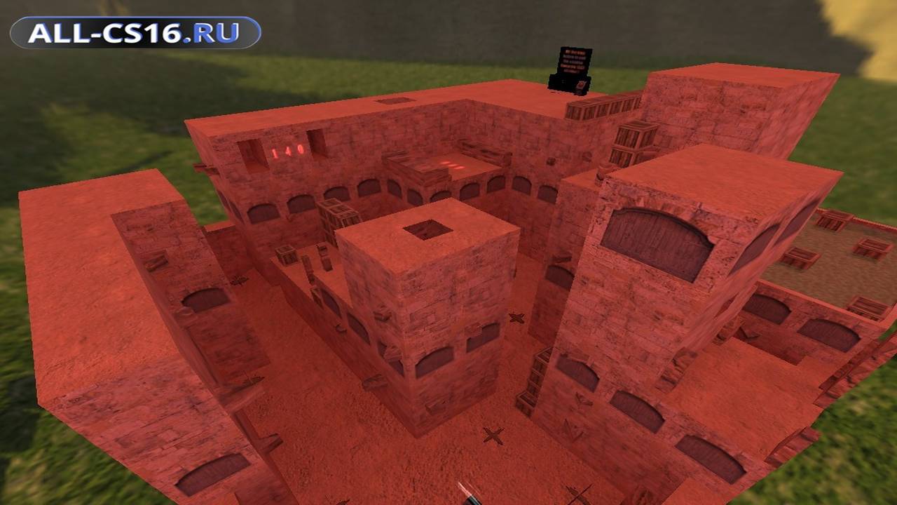Карта «kzbr_dust_h» для CS 1.6 для CS 1.6