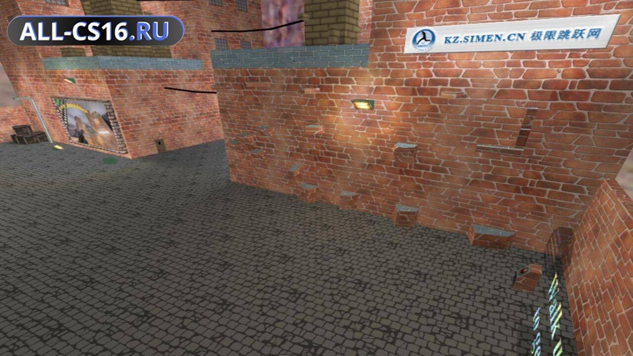 Карта «kzcn_brickblock» для CS 1.6 для CS 1.6