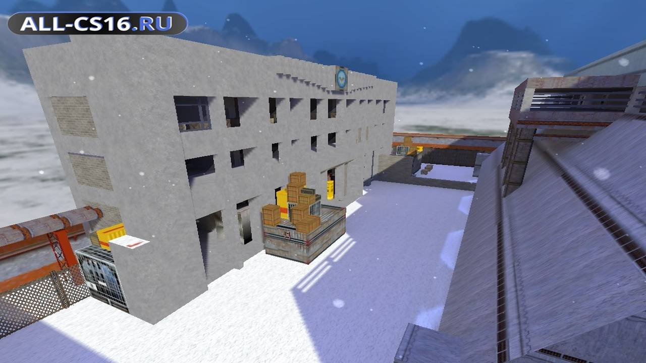 Карта «kzcn_wintersun» для CS 1.6 для CS 1.6