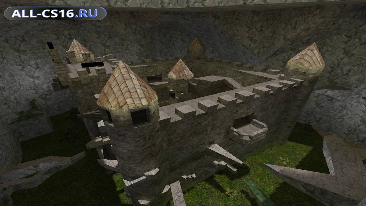 Карта «kzra_undercastle» для CS 1.6 для CS 1.6