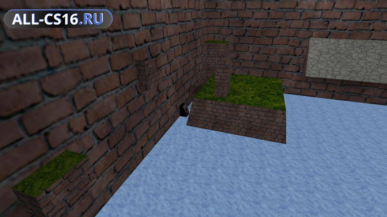 Карта «kzro_brickngrass» для CS 1.6 для CS 1.6