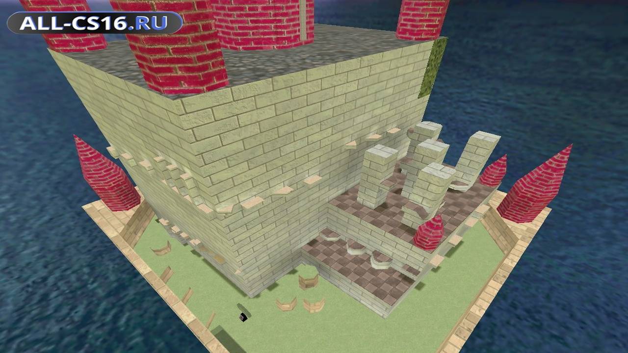 Карта «kzro_castelblock» для CS 1.6 для CS 1.6