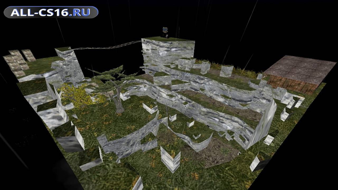 Карта «kzro_raincliff» для CS 1.6 для CS 1.6