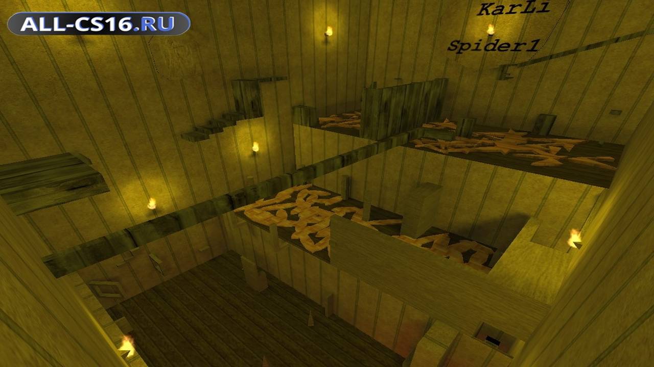 Карта «kzro_wood_h» для CS 1.6 для CS 1.6