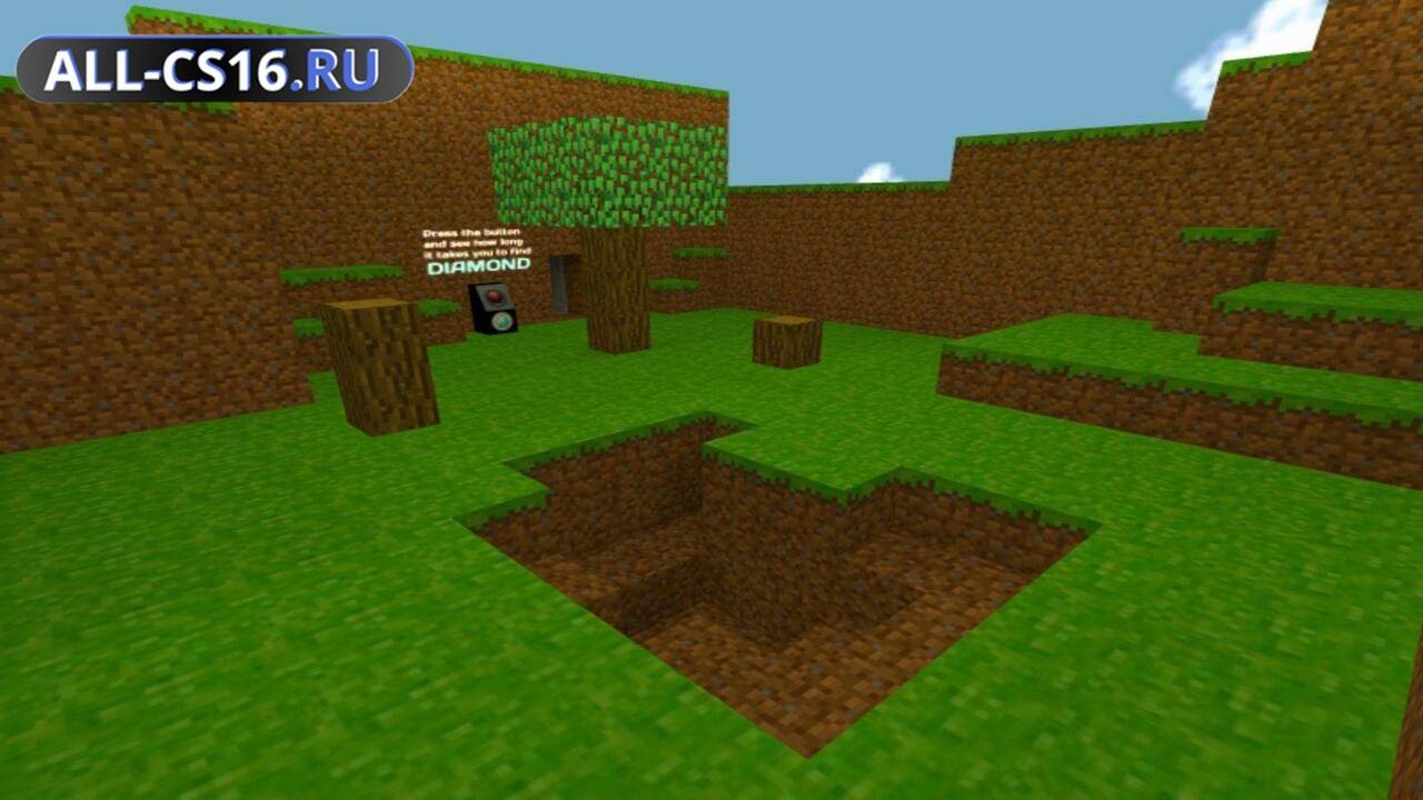 Карта «kzsca_mc_diamondquest» для CS 1.6 для CS 1.6