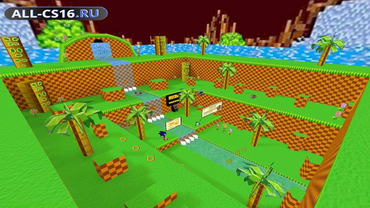Карта «kzsca_sonic_e» для CS 1.6 для CS 1.6