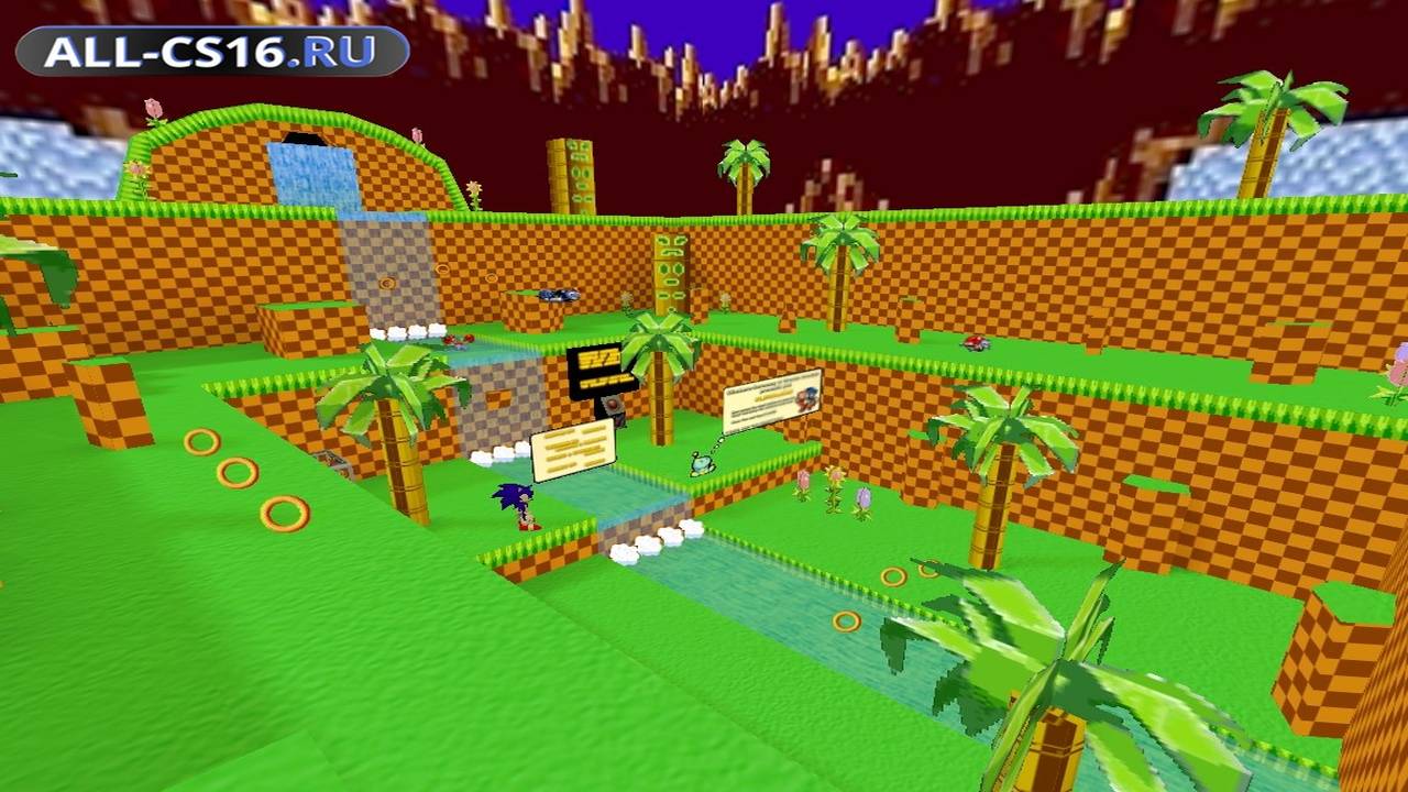 Карта «kzsca_sonic_h» для CS 1.6 для CS 1.6