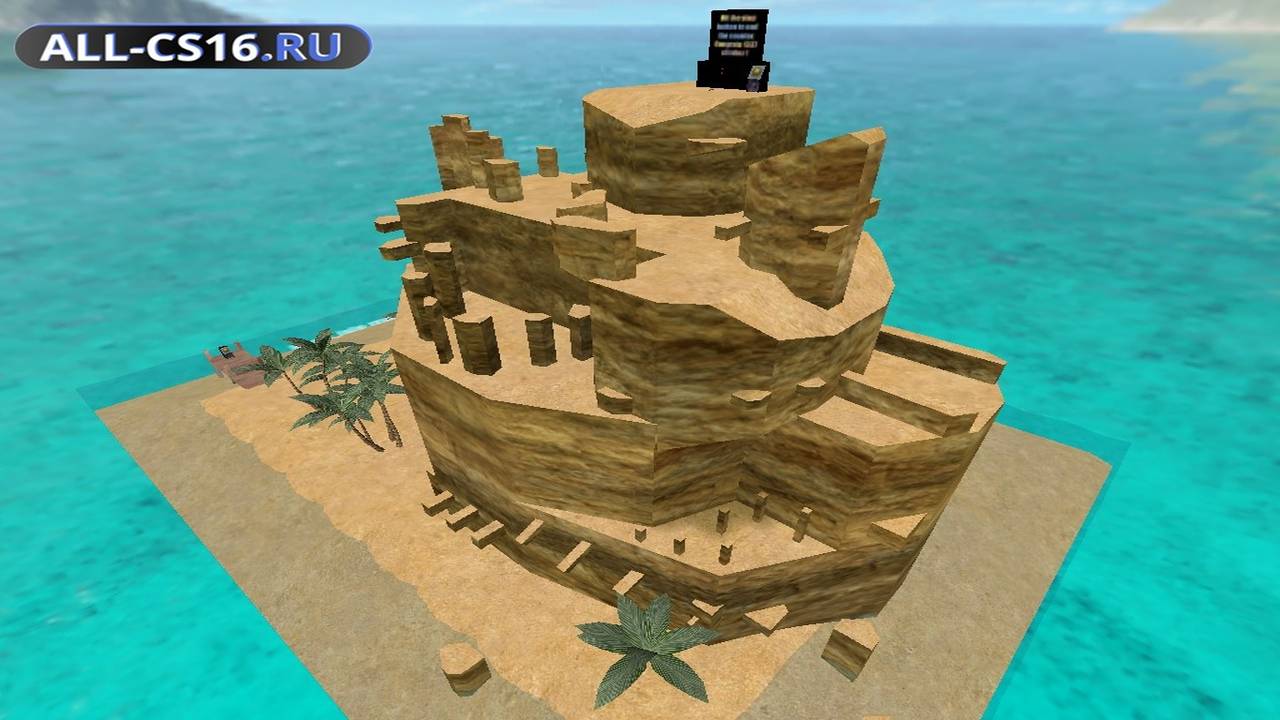 Карта «kzsk_isle» для CS 1.6 для CS 1.6