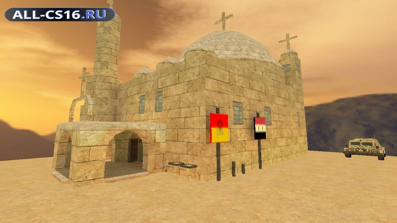 Карта «kzsm_mercy_hz» для CS 1.6 для CS 1.6