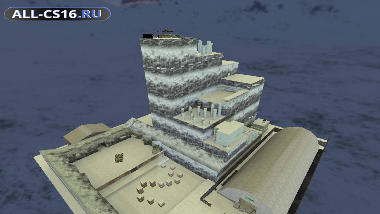 Карта «kzso_snowrun» для CS 1.6 для CS 1.6