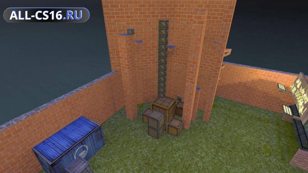 Карта «kztw_brick» для CS 1.6 для CS 1.6