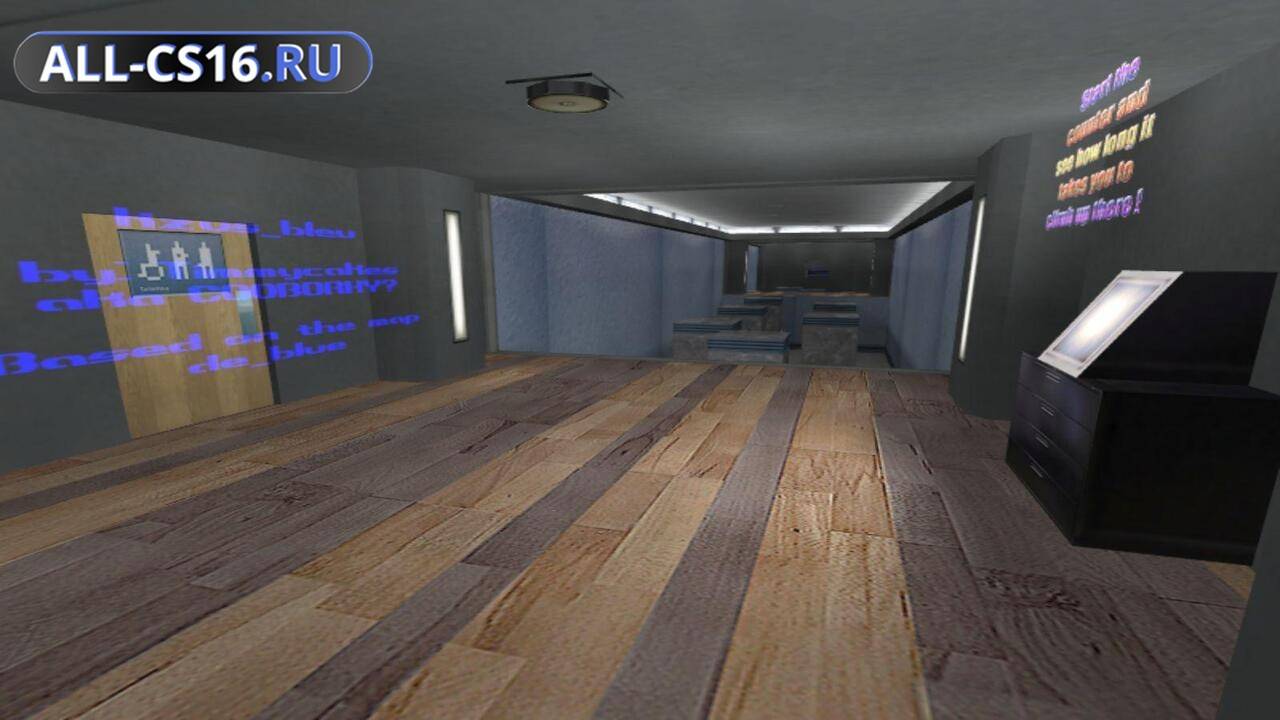 Карта «kzus_bleu» для CS 1.6 для CS 1.6