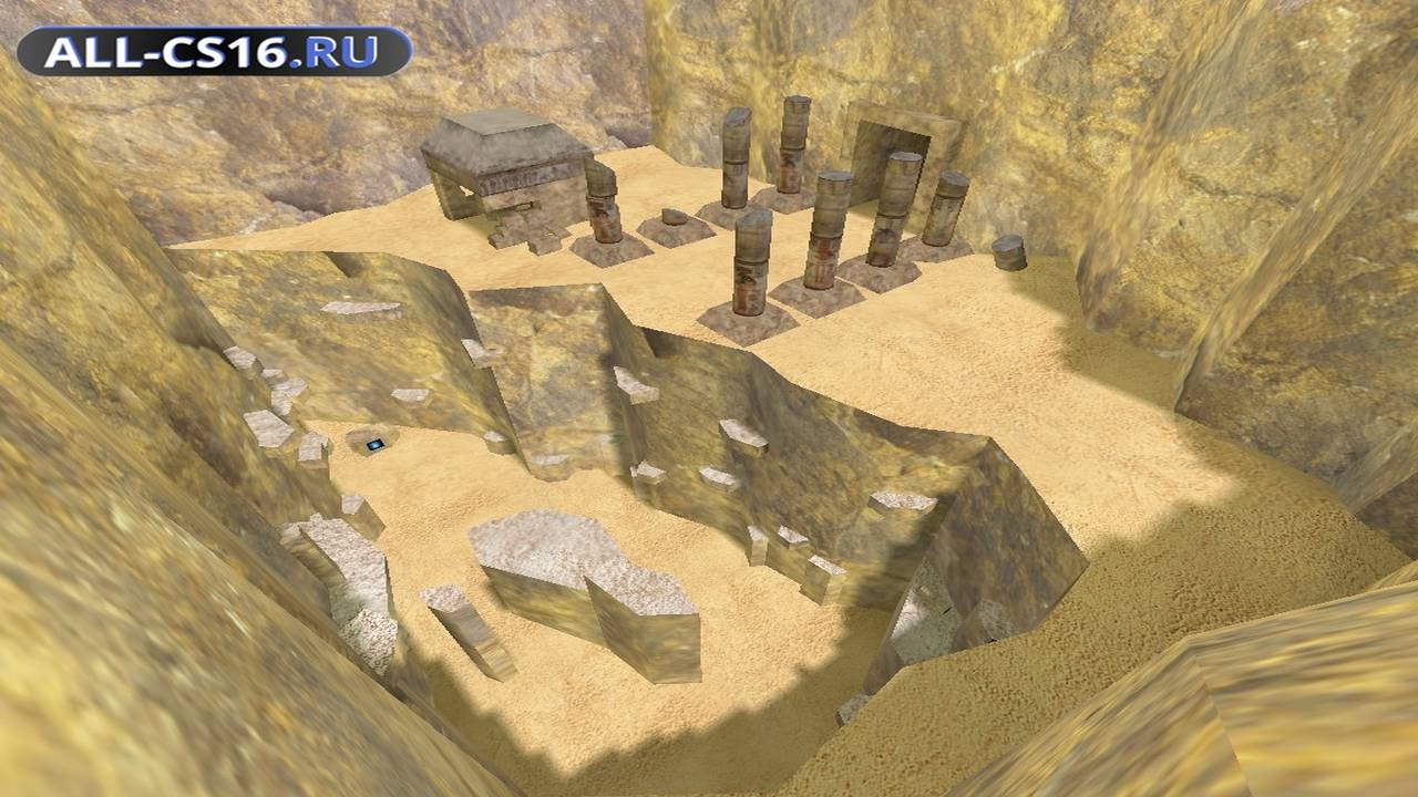 Карта «kzus_pharaohs_complex» для CS 1.6 для CS 1.6