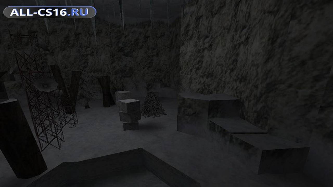 Карта «kzy_wintercave» для CS 1.6 для CS 1.6