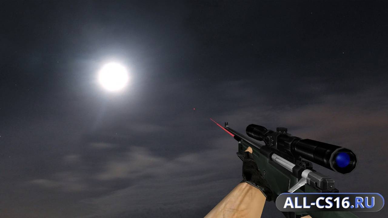 Модель оружия для CS 1.6 - Laser sniper pack