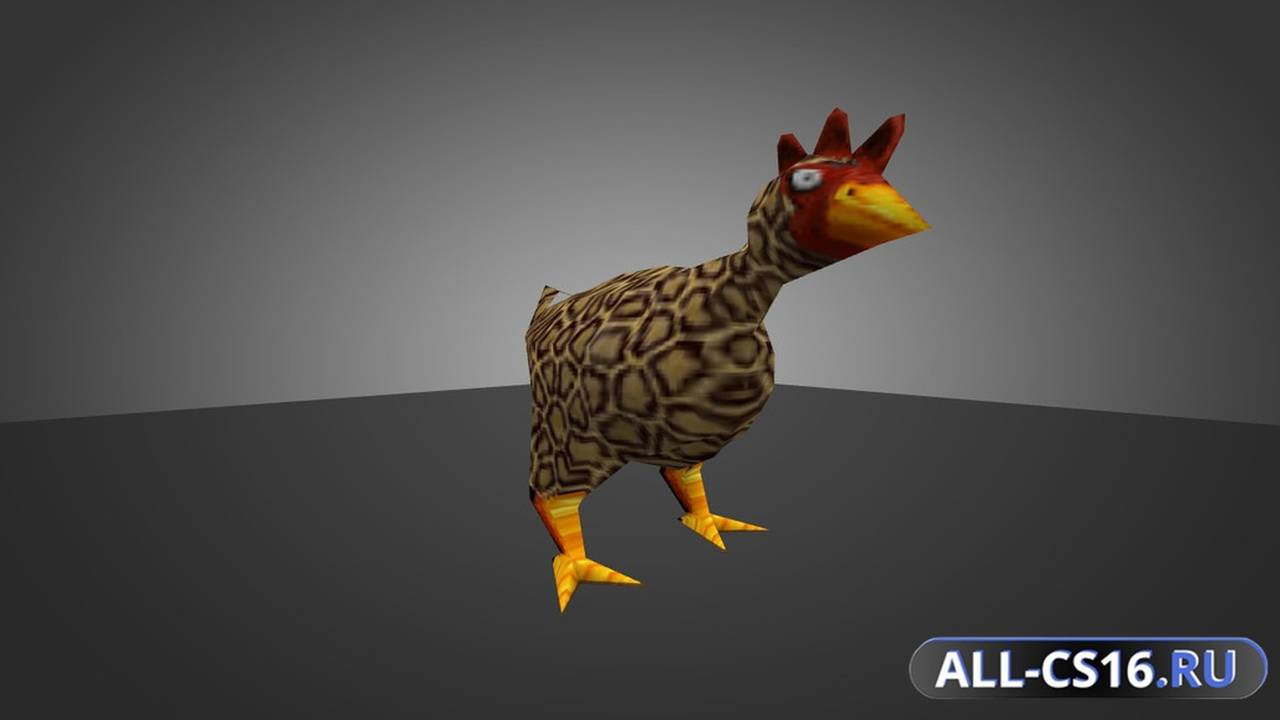 Модель для CS 1.6 - Leopard Chicken Skin