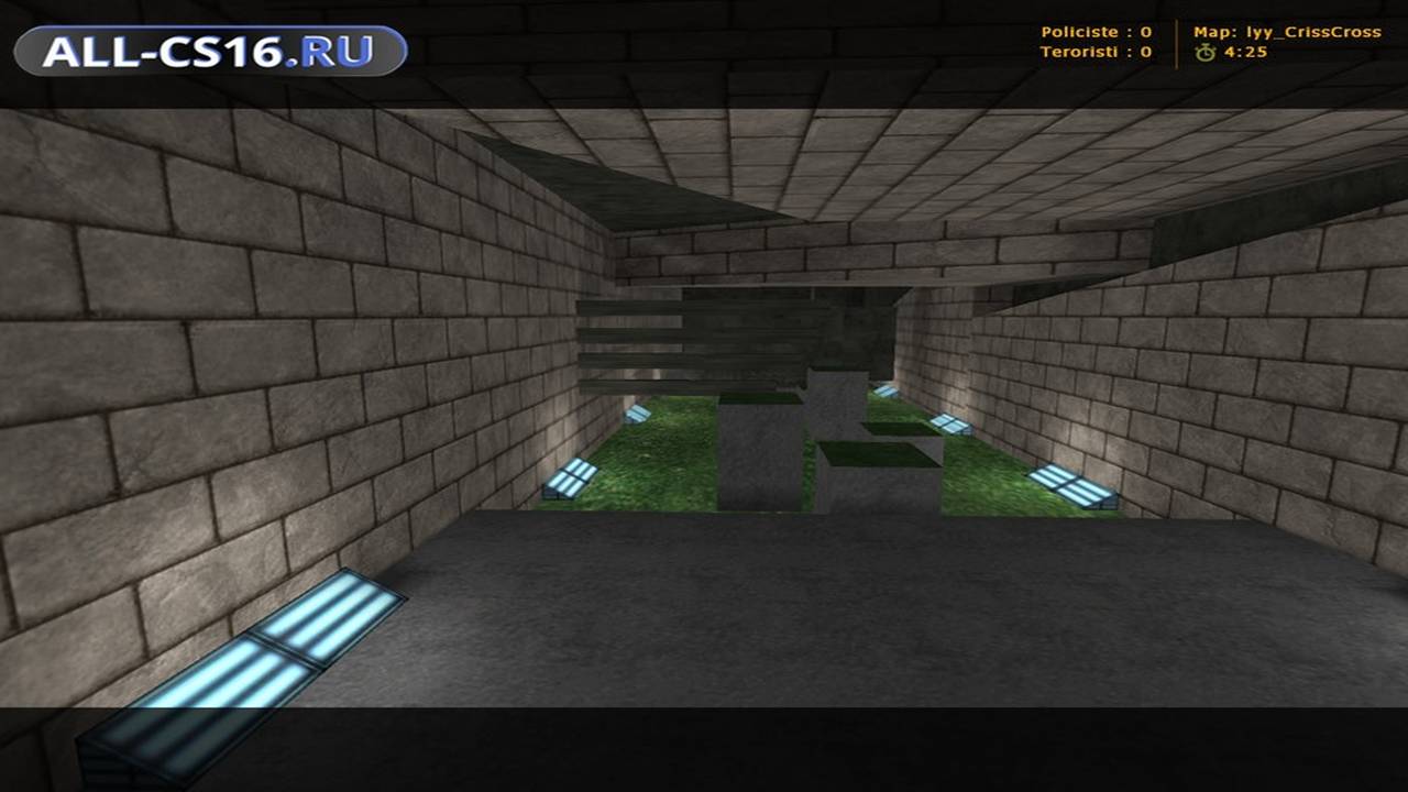 Карта «lyy_crisscross» для CS 1.6 для CS 1.6