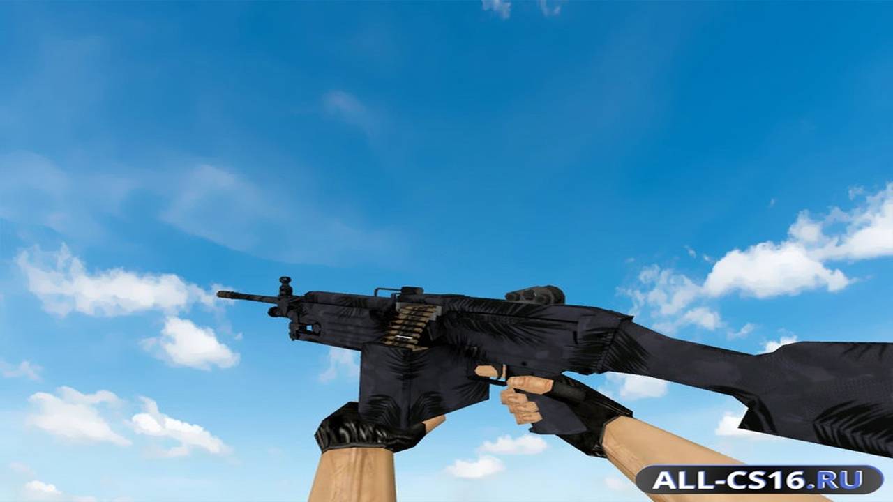 Модель оружия для CS 1.6 - M249 M249 | Полуночная пальма (Midnight Palm)
