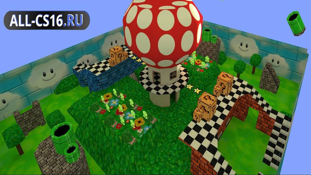 Карта «m3_buzzmario» для CS 1.6 для CS 1.6