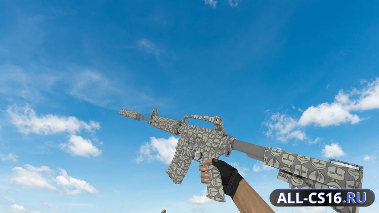 Модель оружия для CS 1.6 - M4A1 M4A1 Aid