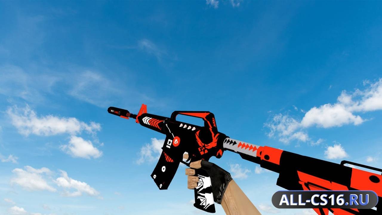 Модель оружия для CS 1.6 - M4A1 M4A1 Alliance