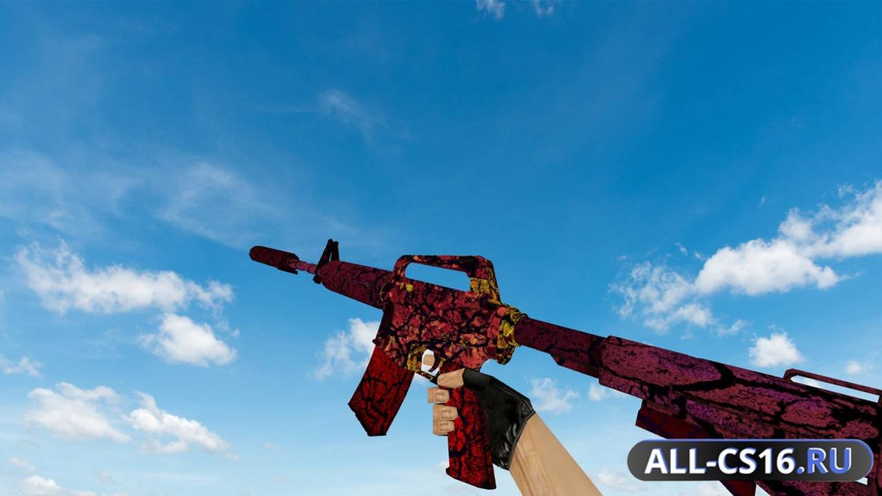 Модель оружия для CS 1.6 - M4A1 M4A1 Armageddon