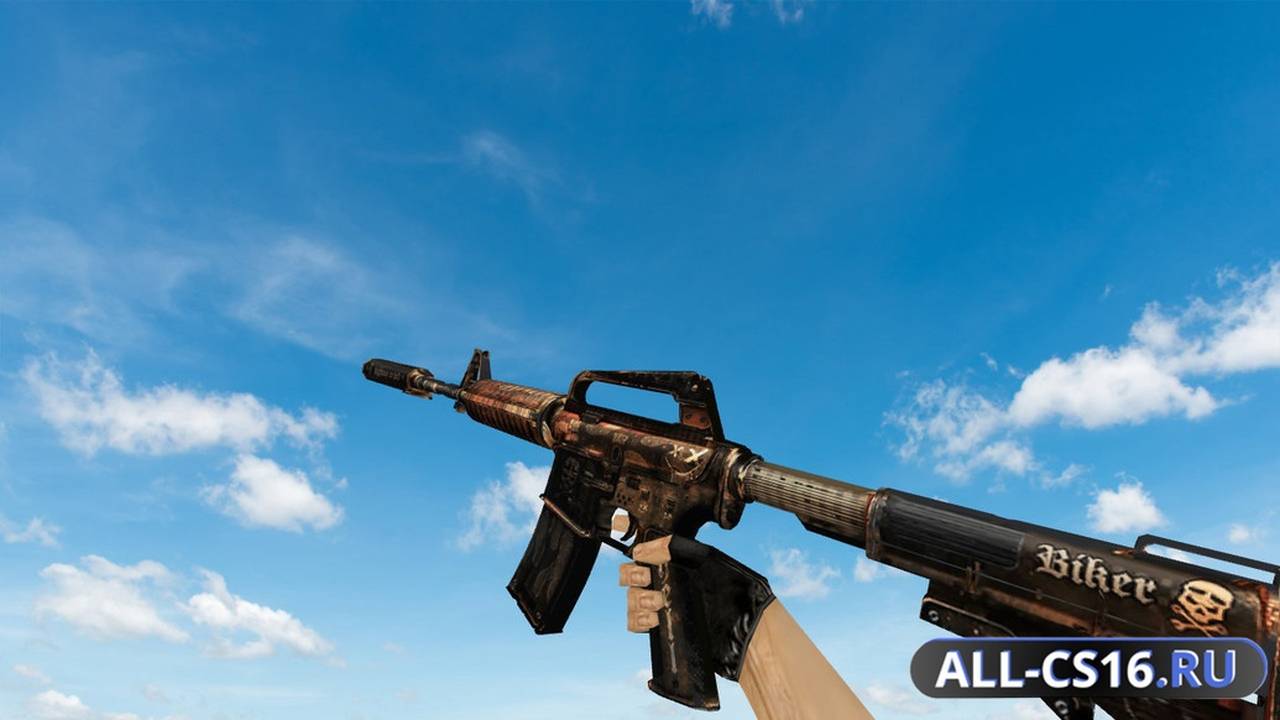 Модель оружия для CS 1.6 - M4A1 M4A1 Biker