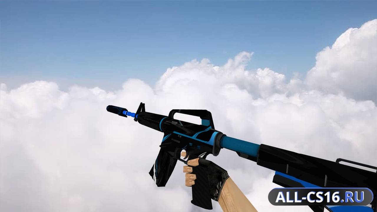Модель оружия для CS 1.6 - M4A1 M4A1 Blue Force