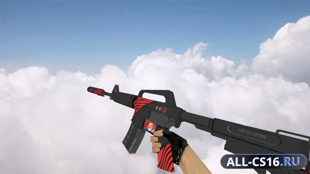 Модель оружия для CS 1.6 - M4A1 M4A1 Bro Twist