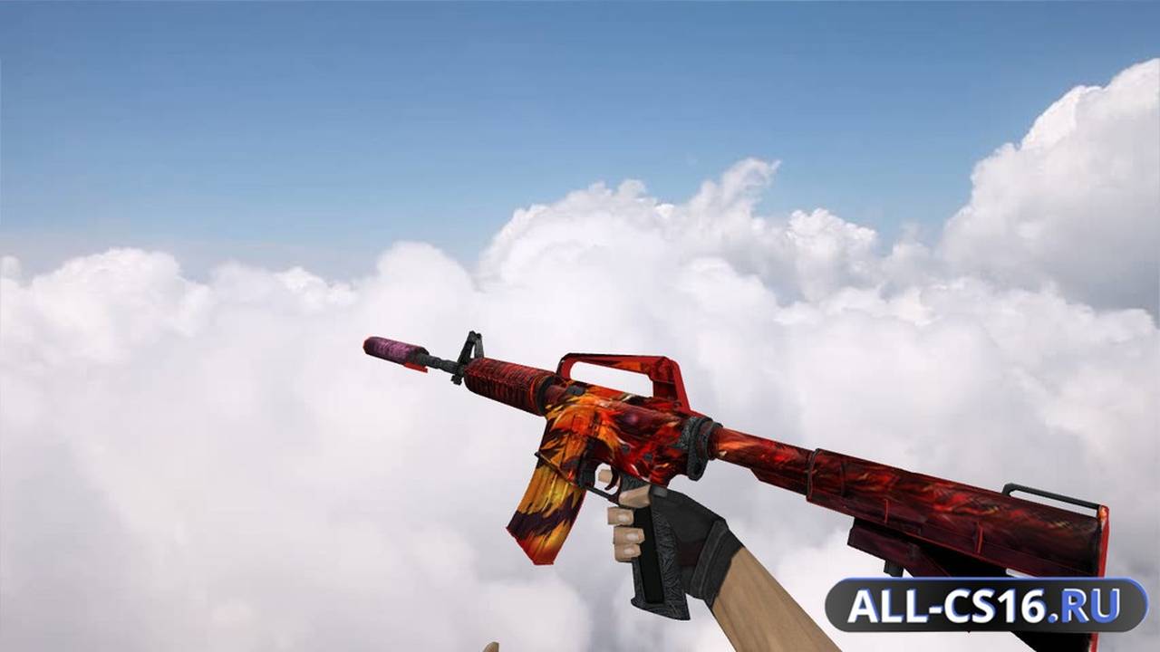 Модель оружия для CS 1.6 - M4A1 M4A1 Chicken Revenge