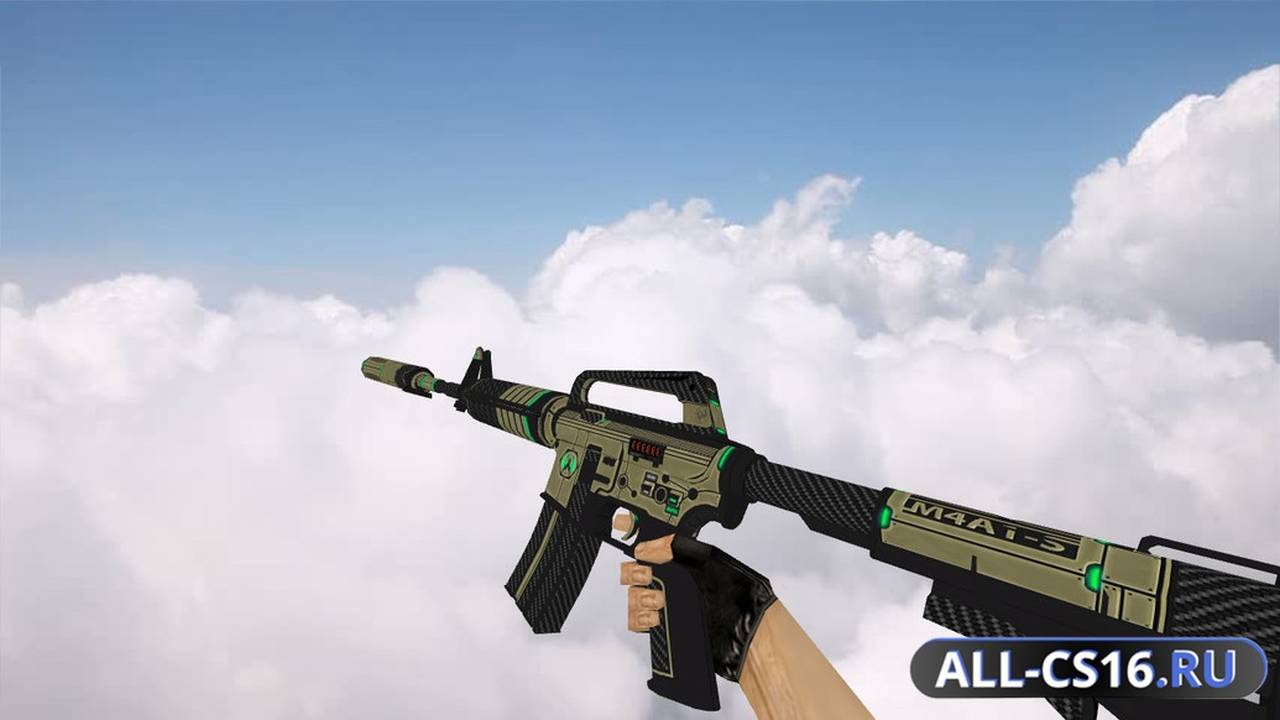 Модель оружия для CS 1.6 - M4A1 M4A1 Cyber