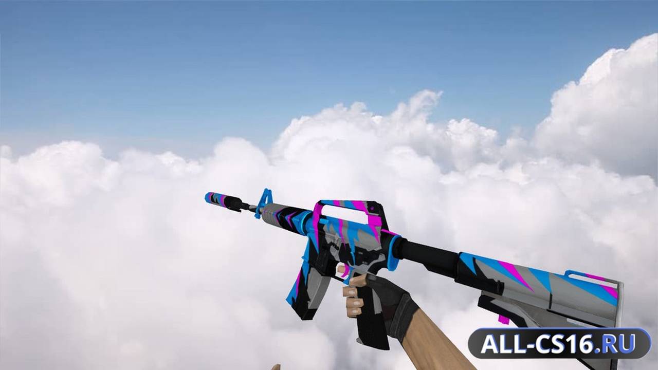 Модель оружия для CS 1.6 - M4A1 M4A1 Dark Energy