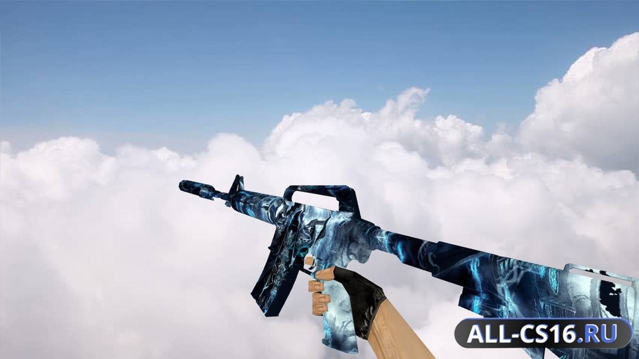 Модель оружия для CS 1.6 - M4A1 M4A1 Dark Knight