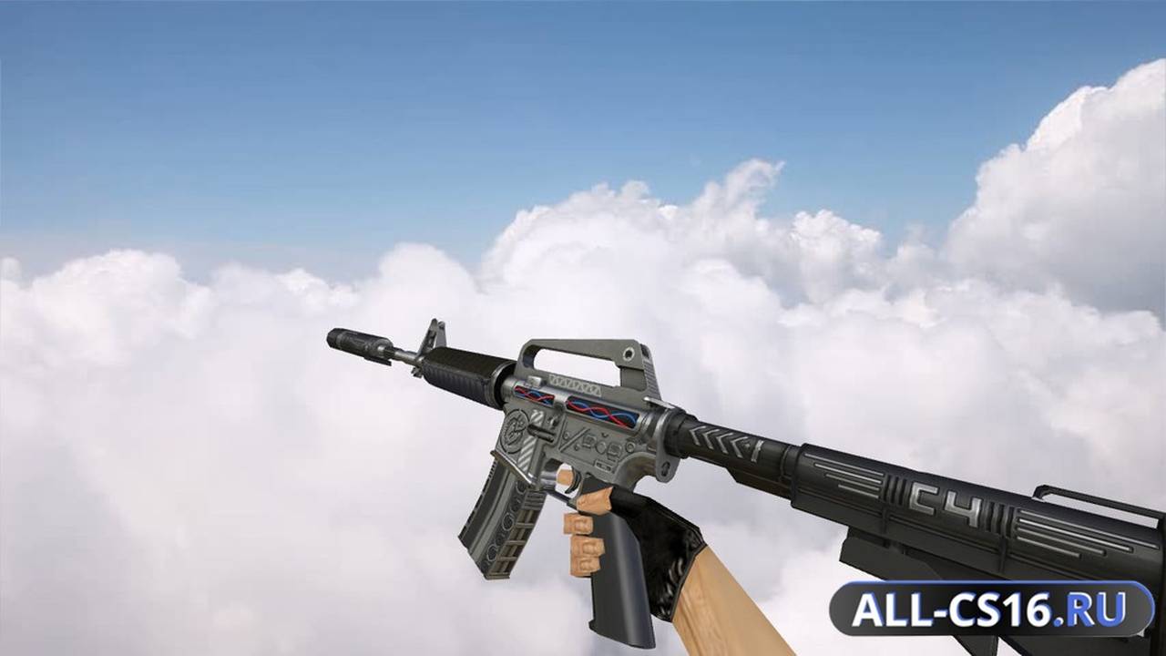 Модель оружия для CS 1.6 - M4A1 M4A1 Defuser