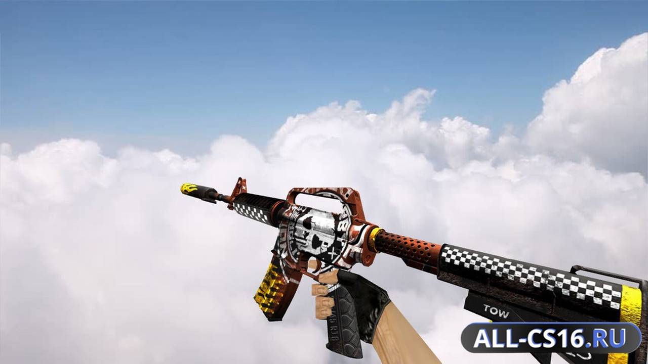 Модель оружия для CS 1.6 - M4A1 M4A1 Demolition Derby